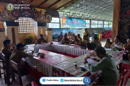 Transparansi dan Akuntabilitas: Desa Bulian Laksanakan Evaluasi APBDes 2026 Bersama Tim Kecamatan