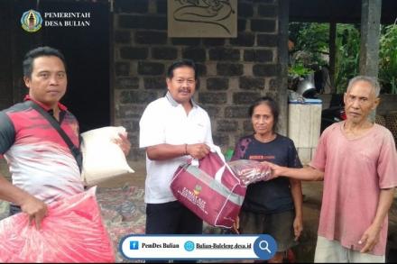 Aksi Cepat Tanggap: Penyerahan Bantuan Sosial BPBD untuk Korban Pohon Tumbang di Dusun Bantes