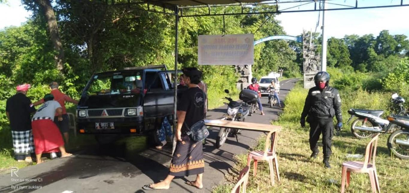 Penjagaan Perbatasan Desa - Website Desa Bulian