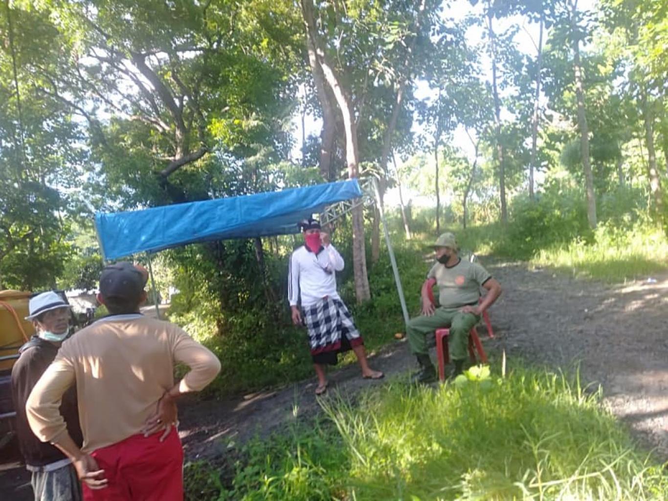 Penjagaan Perbatasan Desa - Website Desa Bulian